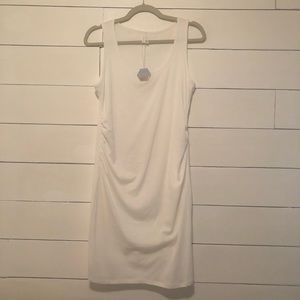 PINKBLUSH Maternity Ribbed Fitted Dress